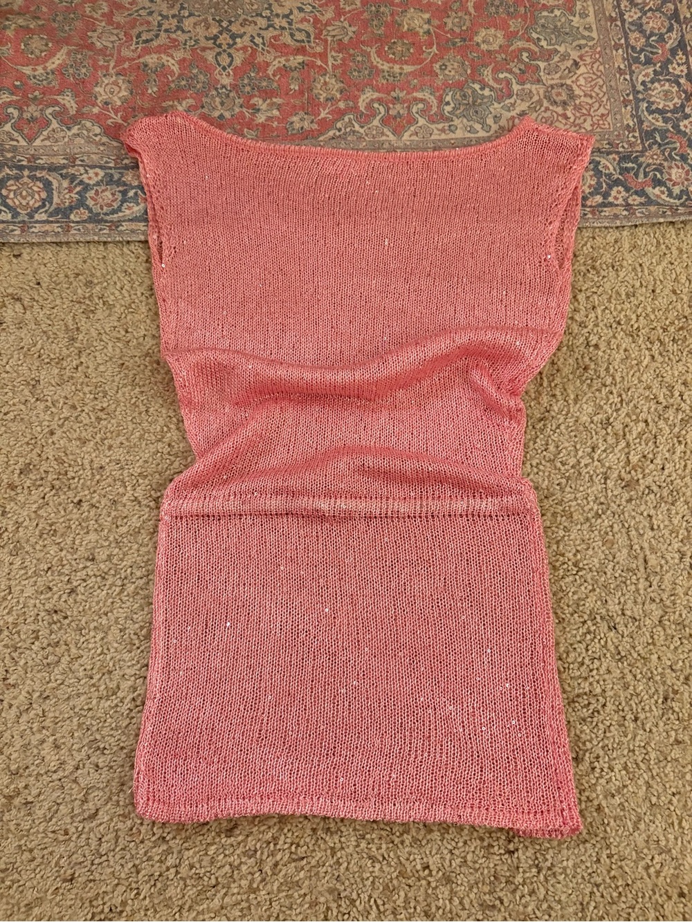 Edikted Pink Knit Mini Dress